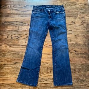 7 for All Mankind A pocket boot/mini flare